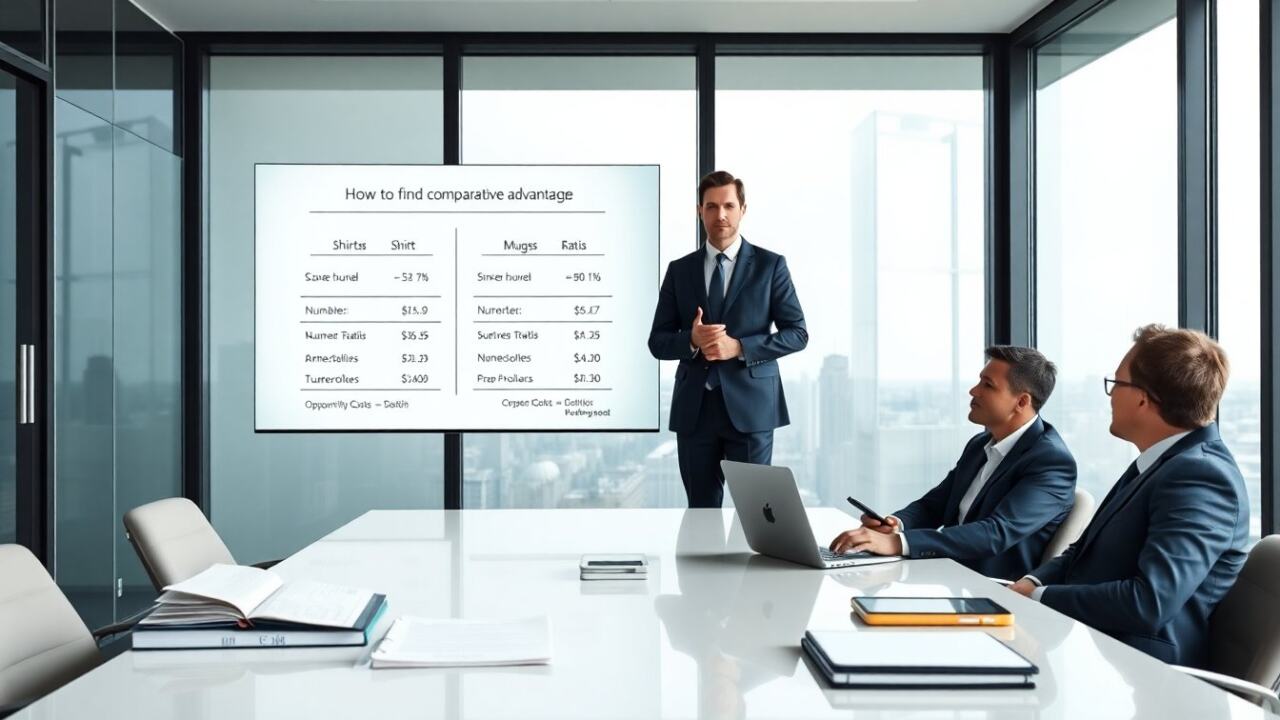 how to find comparative advantage