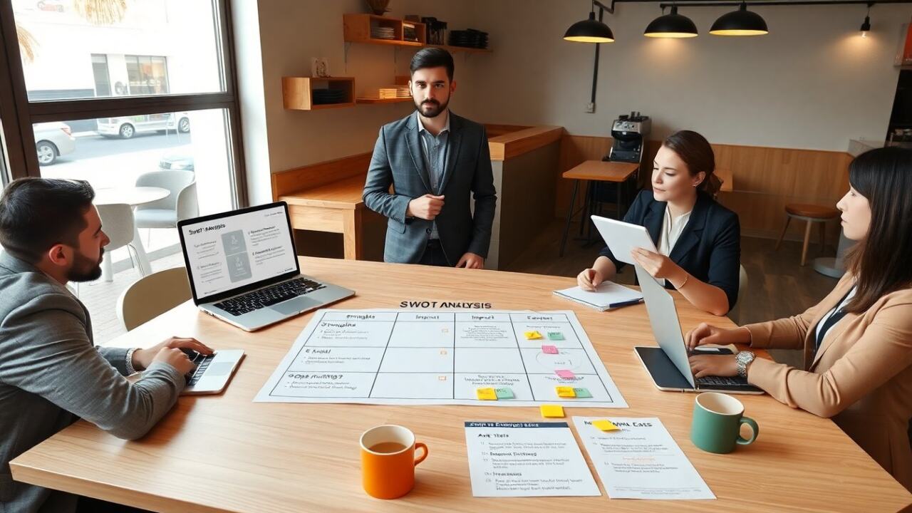 Business SWOT Analysis Example: A Practical Local Café Case Study (2026)