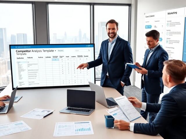 Competitor Analysis Template: A Practical, Fillable Framework To Outsmart Rivals In 2026