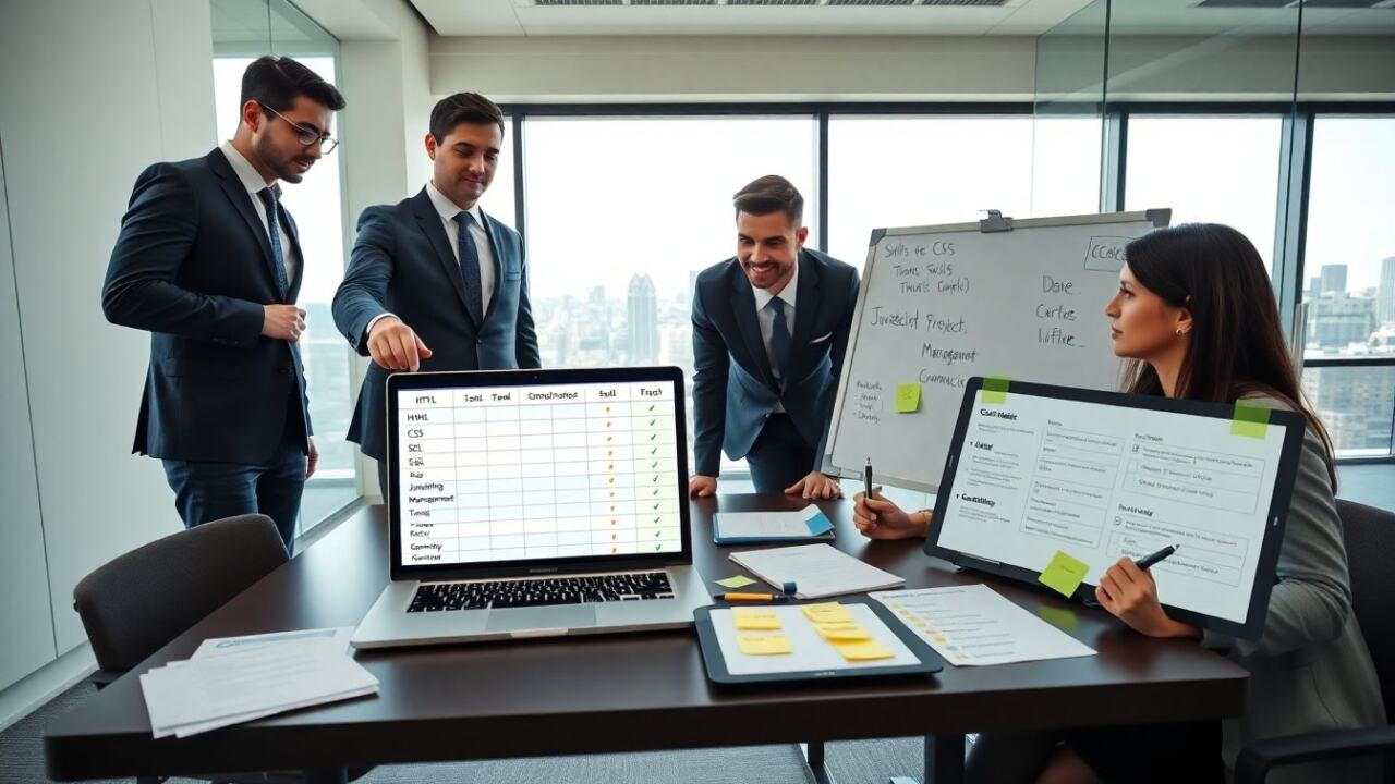 skills matrix example