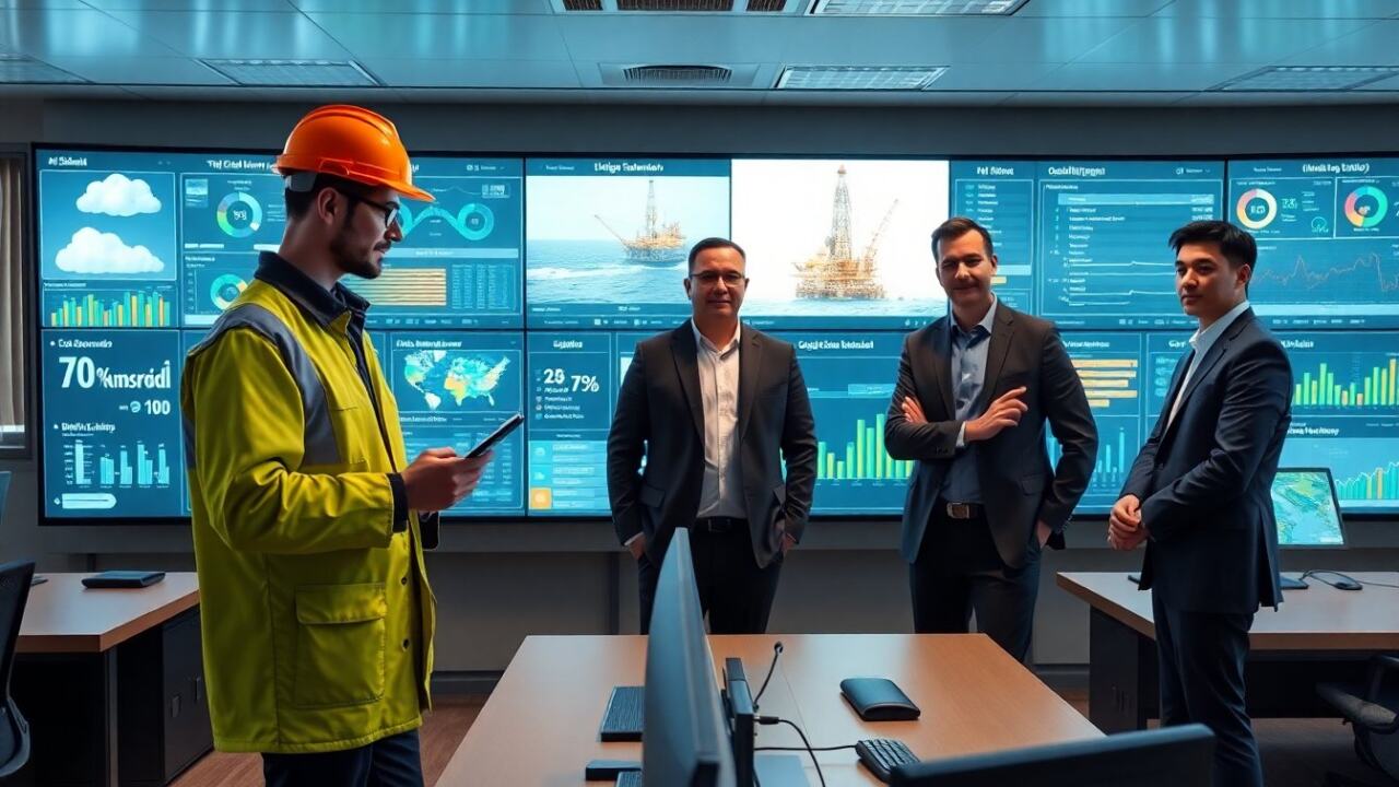 digital transformation in oil and gas